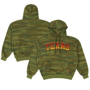 Aviator Nation Green Camo Texas Hoodie